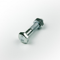 M06x30 CL8.8 Z/P Hex Bolt & Nut-200