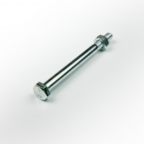 M06x65 CL8.8 Z/P Hex Bolt & Nut-200