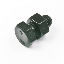M08x16 CL8.8 Blk Hex Bolt & Nut-200*