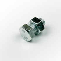 M08x16 CL8.8 Z/P Hex Bolt & Nut-200
