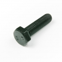M08x25 CL8.8 Blk Hex Bolt Only-200
