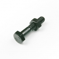 M08x40 CL8.8 Blk Hex Bolt & Nut-200