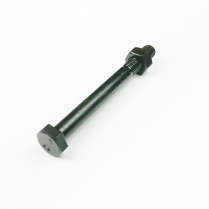 M08x90 CL8.8 Blk Hex Bolt & Nut-100*