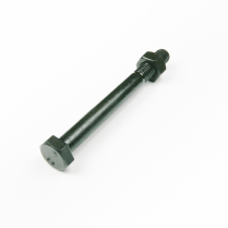 M08x100 CL8.8 Blk Hex Bolt & Nut-100