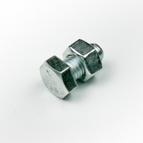 M10x16 CL8.8 Z/P Hex Bolt & Nut-150