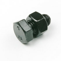 M10x25 CL8.8 Blk Hex Bolt & Nut-150