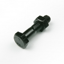 M10x40 CL8.8 Blk Hex Bolt & Nut-150