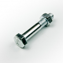 M10x70 CL8.8 Z/P Hex Bolt & Nut-100