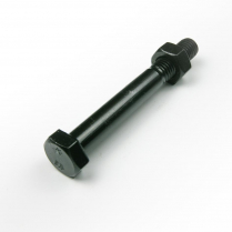 M10x80 CL8.8 Blk Hex Bolt & Nut-100