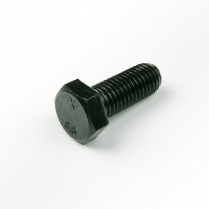 M12x25 CL8.8 Blk Hex Bolt Only-75