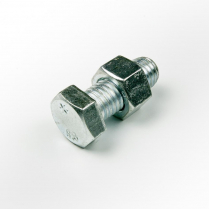 M12x30 CL8.8 Z/P Hex Bolt & Nut-75