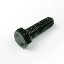 M12x40 CL8.8 Blk Hex Bolt Only-75