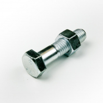 M12x45 CL8.8 Z/P Hex Bolt & Nut-75