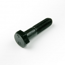 M12x50 CL8.8 Blk Hex Bolt Only-75