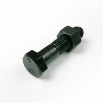 M12x55 CL8.8 Blk Hex Bolt & Nut-50