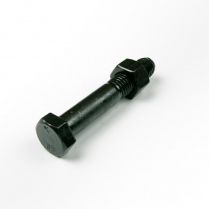 M12x70 CL8.8 Blk Hex Bolt & Nut-50