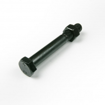 M12x90 CL8.8 Blk Hex Bolt & Nut-25