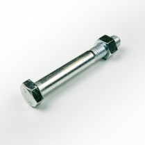 M12x90 CL8.8 Z/P Hex Bolt & Nut-25