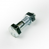 M14x60 CL8.8 Z/P Hex Bolt & Nut-25