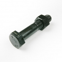 M16x80 CL8.8 Blk Hex Bolt & Nut-25