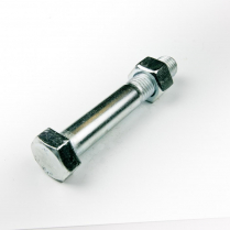 M16x110 CL8.8 Z/P Hex Bolt & Nut-25