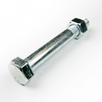 M16x130 CL8.8 Z/P Hex Bolt & Nut-25