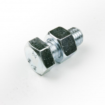 M18x40 CL8.8 Z/P Hex Bolt & Nut-25*