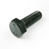M20x55 CL8.8 Blk Hex Bolt Only-25