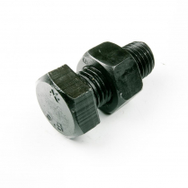 M24x50 CL8.8 Blk Hex Bolt & Nut-5
