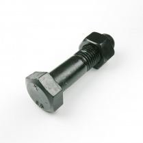 M24x90 CL8.8 Blk Hex Bolt & Nut-5