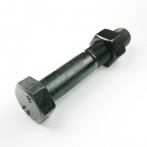 M24x130 CL8.8 Blk Hex Bolt & Nut-5