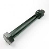 M24x200 CL8.8 Blk Hex Bolt & Nut-5