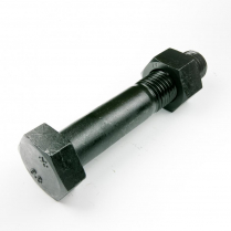 M30x150 CL8.8 Blk Hex Bolt & Nut-5