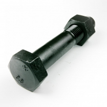 M30x250 CL8.8 Blk Hex Bolt & Nut-5*