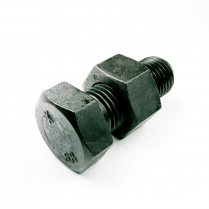 M36x90 CL8.8 Blk Hex Bolt & Nut-3