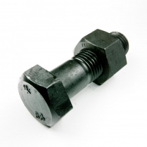 M36x120 CL8.8 Blk Hex Bolt & Nut-3