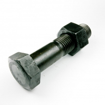 M36x180 CL8.8 Blk Hex Bolt & Nut-3