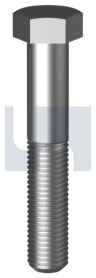 5/16x 1-1/2 UNF Gr304 S/S  Hex Bolt Only
