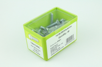 1/4x1 UNC GR5 Z/P Hex Set Screw Flexakit Tote-40