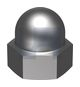 M8 DOME HEX NUT CHROME