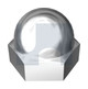 M16 Gr304 S/S 2-Piece Welded Dome Nut