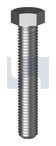 M5x10 HEX SET SCREW Z/P