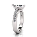 Pave Set Shoulder Shank | Marquise Shaped Setting