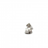 Platinum Butterflies 5.5mm