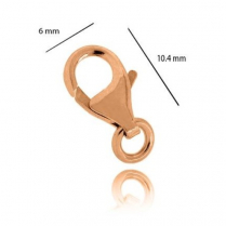 18RG Lobster Clasp 10.4mm