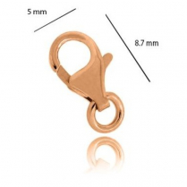 18RG Lobster Clasp 8.7mm
