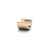 Round U Shape Semi Bezel Setting