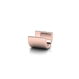 Round U Shape Semi Bezel Setting