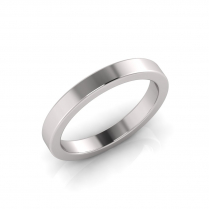 Flat Wedding Band