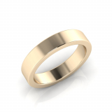 Flat Wedding Band